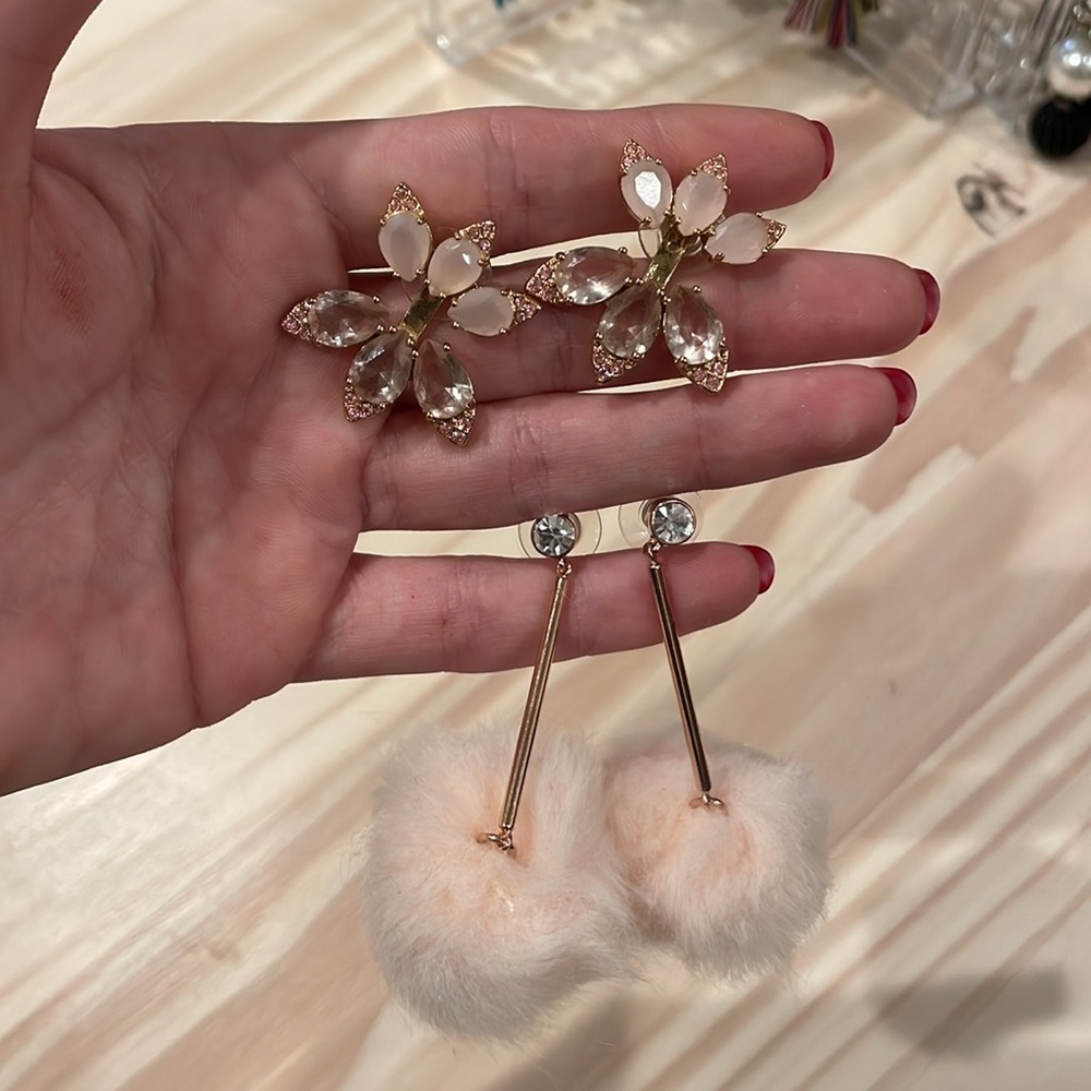 Kate Spade Statement Earrings (2 Pairs)